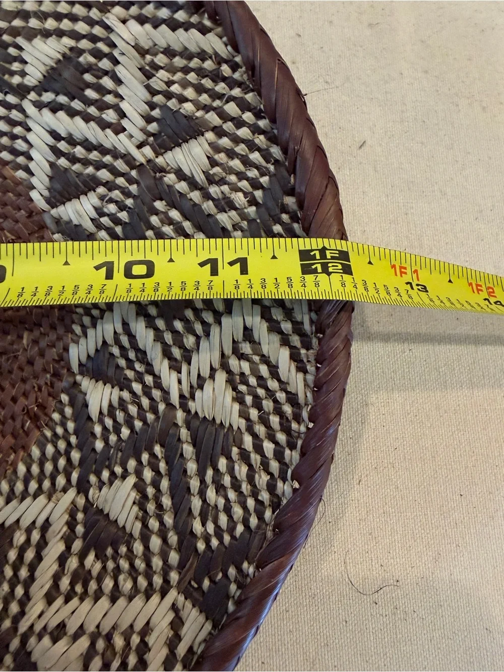 NEW Africa Woven Basket. Made by the Binga people of Zambia/Zimbabwe